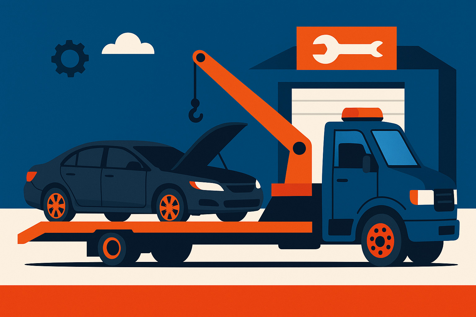 Eric's Auto Towing and Tire website preview